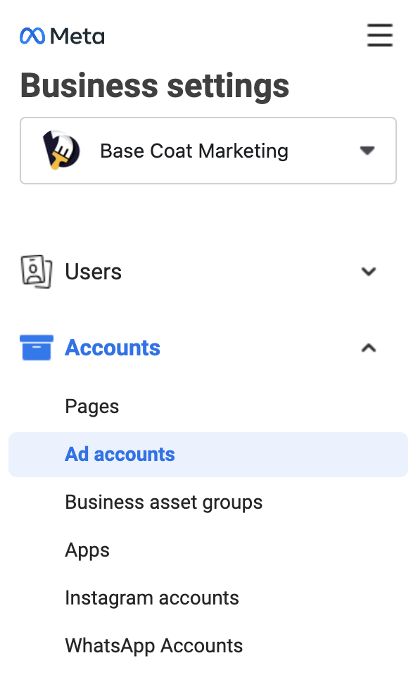 Facebook Business Manager Account