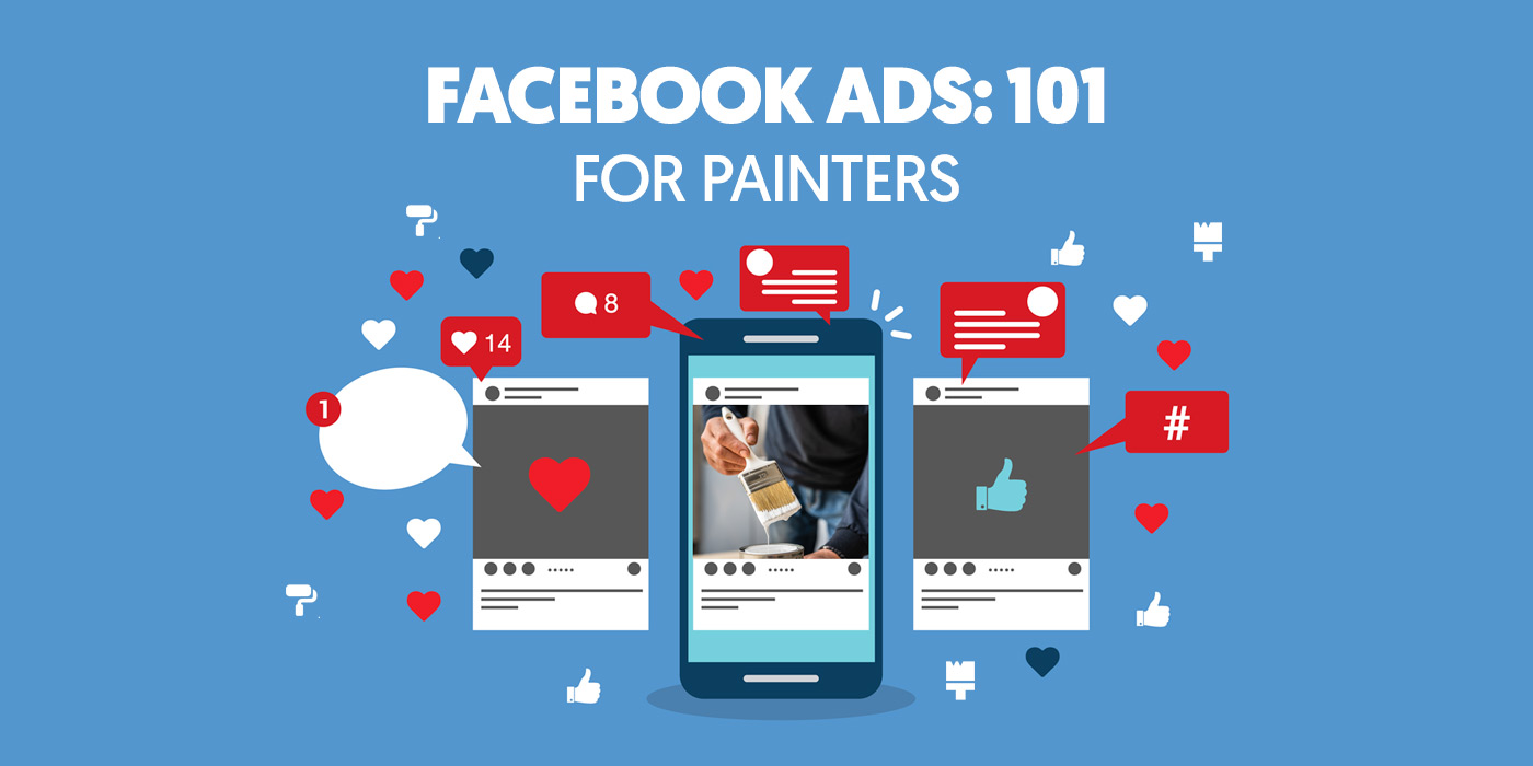 Instagram and Facebook广告 For Painters