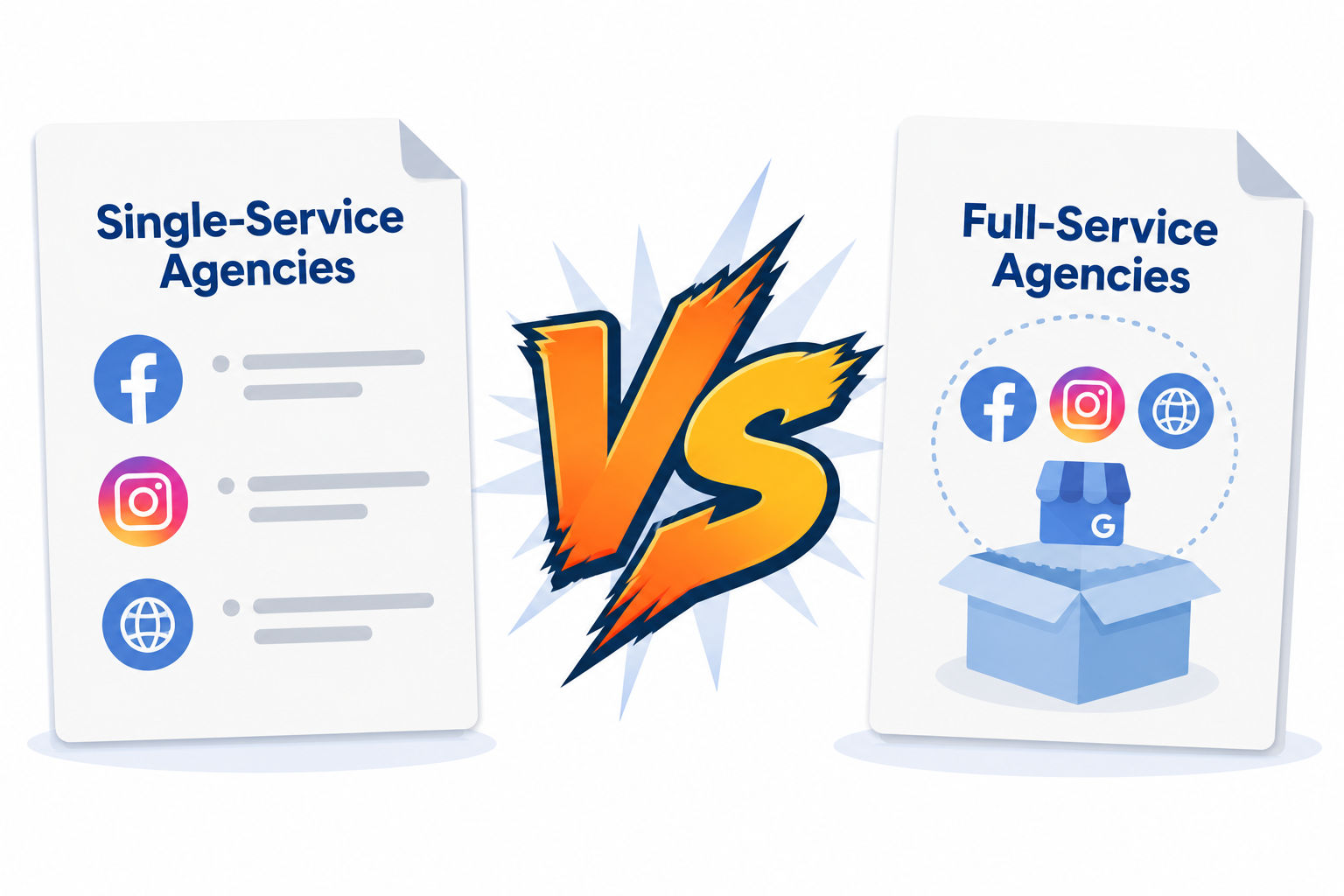 Single Service Versus Full Service Marketing Agencies for Painting Businesses