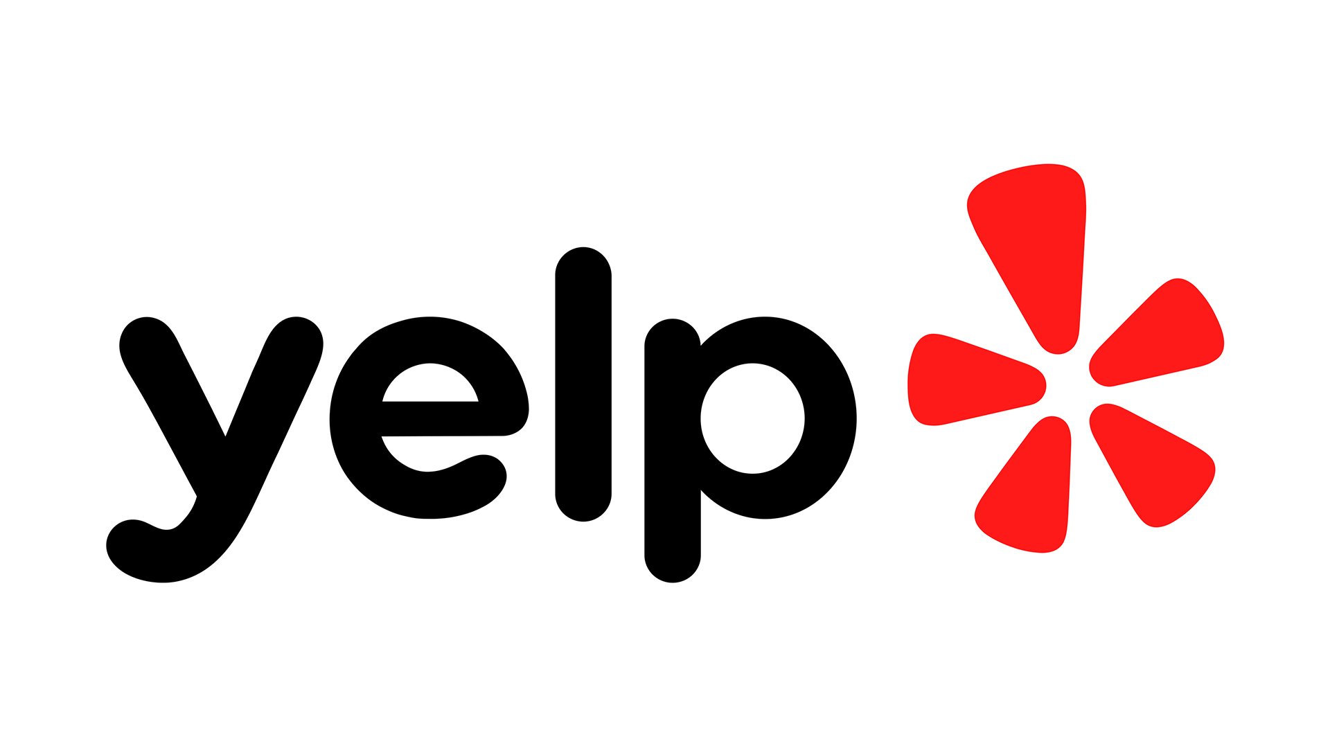 Yelp for Painting Company Reviews and Leads The Yelp logo in black text with a red starburst icon, a platform for business reviews.